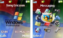 Тема для Sony Ericsson 128x160 - Windows Xp