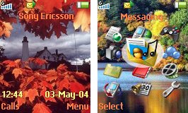 Тема для Sony Ericsson 128x160 - Autumn Fall