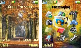 Тема для Sony Ericsson 128x160 - Forest