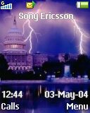 Тема для Sony Ericsson 128x160 - Lightnings