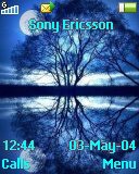 Тема для Sony Ericsson 128x160 - Night Blue