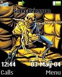Тема для Sony Ericsson 128x160 - Piece Of Mind