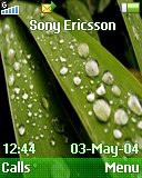 Тема для Sony Ericsson 128x160 - Plant - Green