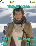 Тема для Sony Ericsson 128x160 - Resident Evil 3