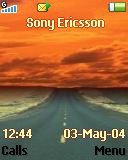 Тема для Sony Ericsson 128x160 - Road