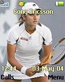 Тема для Sony Ericsson 128x160 - Sania Mirza