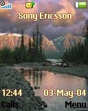 Тема для Sony Ericsson 128x160 - Sunset Night