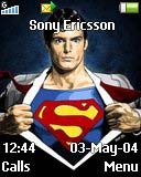 Тема для Sony Ericsson 128x160 - Superman