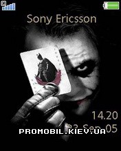 Тема для Sony Ericsson 176x220 - Joker
