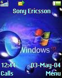 Тема для Sony Ericsson 128x160 - Windows Blue