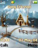 Тема для Sony Ericsson 128x160 - Winter Snow