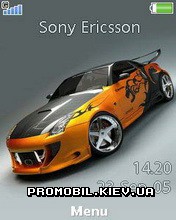 Тема для Sony Ericsson 240x320 - Nissan