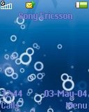 Тема для Sony Ericsson 128x160 - Blue World