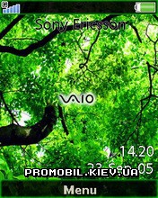 Тема для Sony Ericsson 240x320 - Vaio