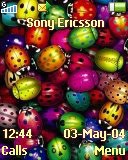 Тема для Sony Ericsson 128x160 - Lady Bug