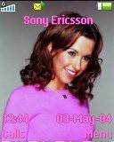 Тема для Sony Ericsson 128x160 - Mean Gretchen Girl