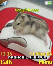 Тема для Sony Ericsson 176x220 - Mouse