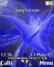 Тема для Sony Ericsson 176x220 - Blue