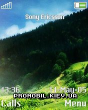 Тема для Sony Ericsson 240x320 - Hillside