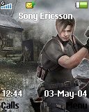Тема для Sony Ericsson 128x160 - Residen Evil 4