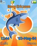 Тема для Sony Ericsson 128x160 - Shark