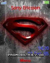 Тема для Sony Ericsson 240x320 - Superman