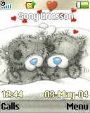 Тема для Sony Ericsson 128x160 - Teddy Animated