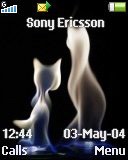 Тема для Sony Ericsson 128x160 - Zedge Cats