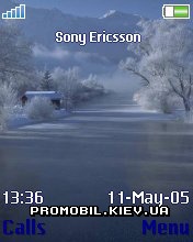 Тема для Sony Ericsson 176x220 - Winter Time