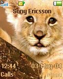 Тема для Sony Ericsson 128x160 - Lion