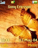 Тема для Sony Ericsson 128x160 - Motylek