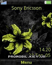 Тема для Sony Ericsson 240x320 - Flowers