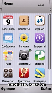Тема для Nokia 5800 - iPhone