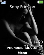 Тема для Sony Ericsson 240x320 - Black Lonely