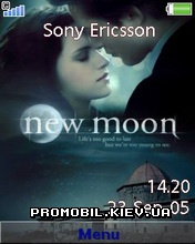 Тема для Sony Ericsson 240x320 - New Moon