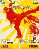 Тема для Sony Ericsson 128x160 - Vintage Biker