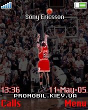 Тема для Sony Ericsson 176x220 - Air Jordan