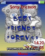 Тема для Sony Ericsson 240x320 - Best Friends Forever