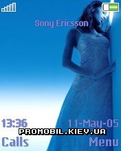 Тема для Sony Ericsson 176x220 - Blue