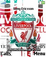 Тема для Sony Ericsson 176x220 - Fc Liverpool