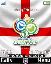 Тема для Sony Ericsson 176x220 - Football