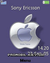 Тема для Sony Ericsson 240x320 - Apple Mac
