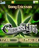 Тема для Sony Ericsson 128x160 - Cypress Hill