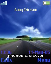 Тема для Sony Ericsson 176x220 - Road