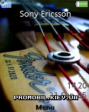 Тема для Sony Ericsson 240x320 - Fender Bass