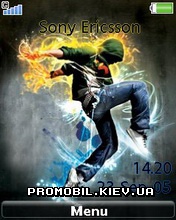Тема для Sony Ericsson 240x320 - Just Dance