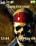 Тема для Sony Ericsson 128x160 - Pirates