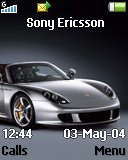 Тема для Sony Ericsson 128x160 - Porsche Carrera Gt