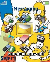 Тема для Sony Ericsson 176x220 - The Simpsons