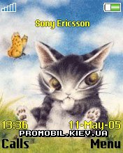 Тема для Sony Ericsson 176x220 - Gato Japo